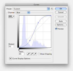Add a Curves Adjustment Layer