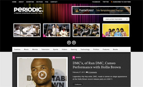 Meet Periodic, a Premium WordPress Magazine Theme Periodic Screenshot
